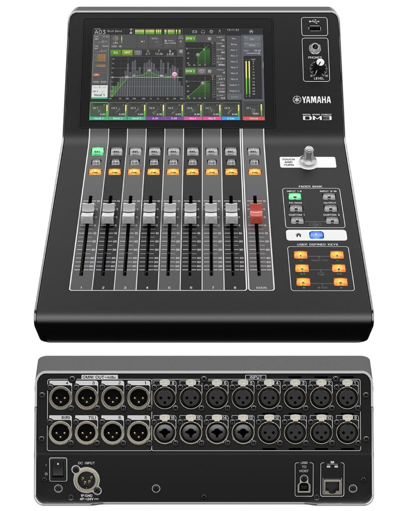 TASCAM SRミキシングコンソール M-3600 （36ch 完動美品） 入荷のお知らせ】YAMAHA DM3 / DM3 Standard デジタル・ミキシング